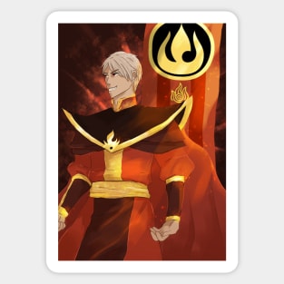 Prussian Firelord Sticker